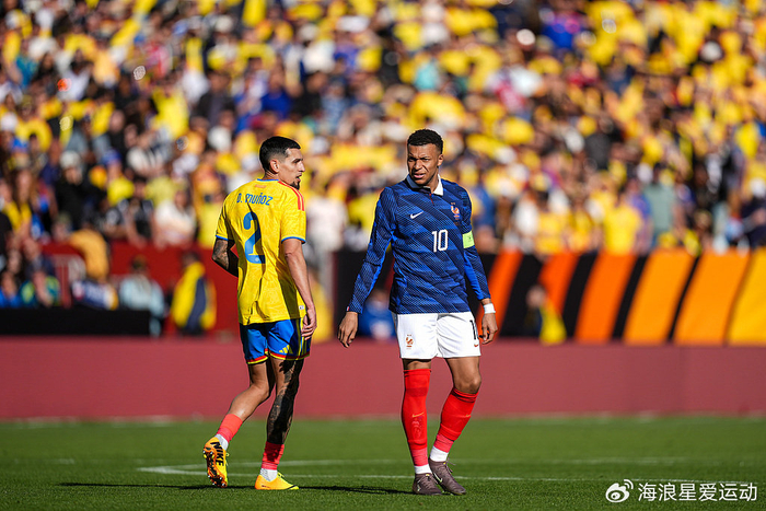 法国热身赛3-1胜哥伦比亚 阵容厚度碾压南美劲旅