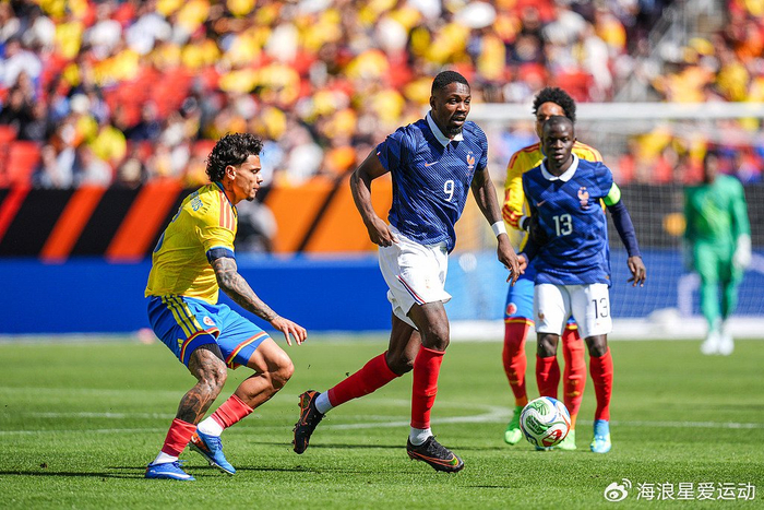 法国热身赛3-1胜哥伦比亚 阵容厚度碾压南美劲旅